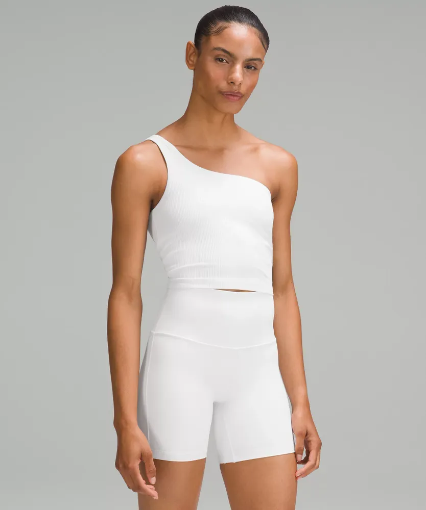 Ribbed Nulu Asymmetrical Yoga Tank Top | Women's Sleeveless & Tops