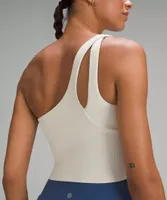 Ribbed Nulu Asymmetrical Yoga Tank Top *Light Support, A/B Cup | Women's Sleeveless & Tops