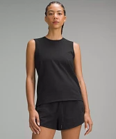 Organic Cotton Crewneck Tank Top | Women's Sleeveless & Tops