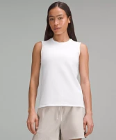 Organic Cotton Crewneck Tank Top | Women's Sleeveless & Tops