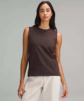 Organic Cotton Crewneck Tank Top | Women's Sleeveless & Tops