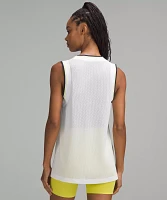 V-Neck Mesh Tennis Tank Top | Women's Sleeveless & Tops