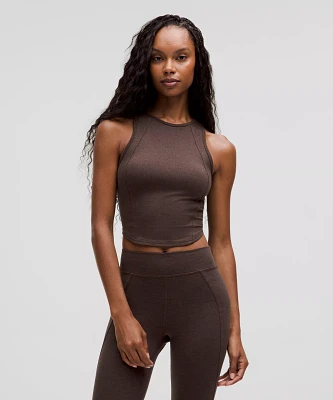 Softy Suedey Crewneck Cropped Tank Top | Women's Sleeveless & Tops