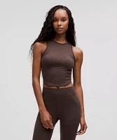 Softy Suedey Crewneck Cropped Tank Top | Women's Sleeveless & Tops