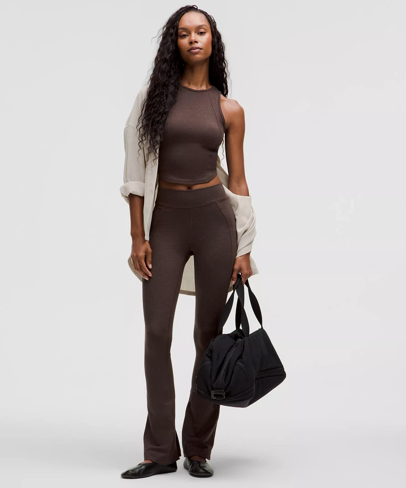 Softy Suedey Crewneck Cropped Tank Top | Women's Sleeveless & Tops