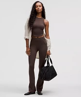 Softy Suedey Crewneck Cropped Tank Top | Women's Sleeveless & Tops