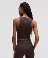 Softy Suedey Crewneck Cropped Tank Top | Women's Sleeveless & Tops