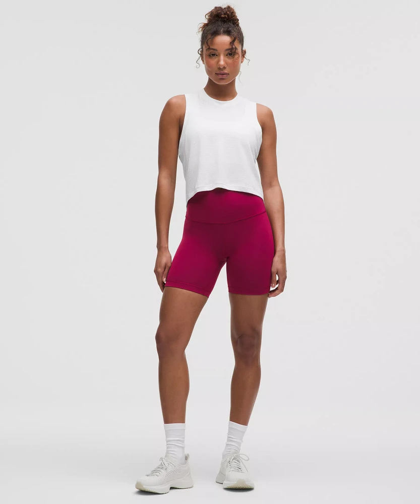 Swiftly High-Low Cropped Tank Top | Women's Sleeveless & Tops