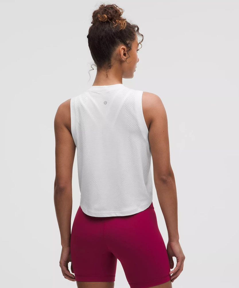 Swiftly High-Low Cropped Tank Top | Women's Sleeveless & Tops