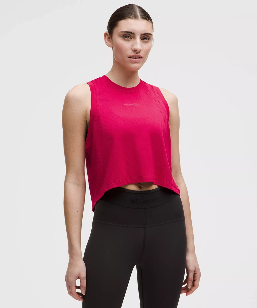 Swiftly High-Low Cropped Tank Top | Women's Sleeveless & Tops
