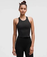 Ebb to Street Cropped Racerback Tank Top *Sparkle | Women's Sleeveless & Tops