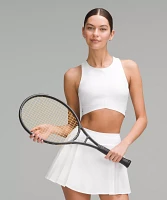 V-Waist Cropped Tennis Tank Top *Medium Support, B/C Cup | Women's Sleeveless & Tops