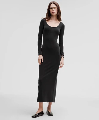 Drapey Softstreme Long-Sleeve Maxi Dress | Women's Dresses