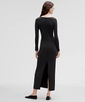 Drapey Softstreme Long-Sleeve Maxi Dress | Women's Dresses