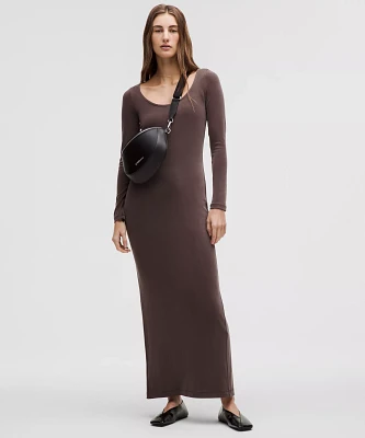 Drapey Softstreme Long-Sleeve Maxi Dress | Women's Dresses