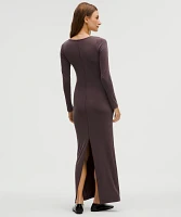 Drapey Softstreme Long-Sleeve Maxi Dress | Women's Dresses