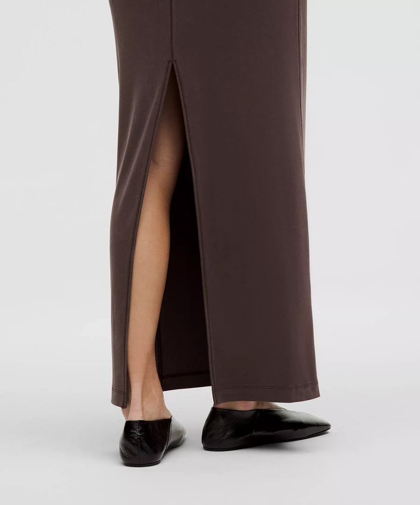 Drapey Softstreme Long-Sleeve Maxi Dress | Women's Dresses
