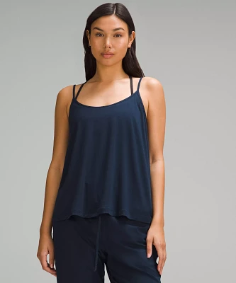 Modal Silk-Blend Spaghetti Strap Tank Top | Women's Sleeveless & Tops