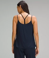 Modal Silk-Blend Spaghetti Strap Tank Top | Women's Sleeveless & Tops