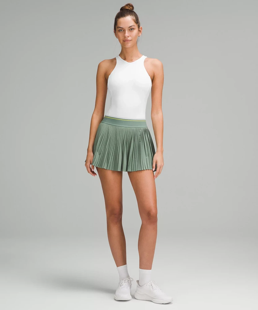 Waist-Length V-Neck Tennis Tank Top *Medium Support, B/C Cup | Women's Sleeveless & Tops