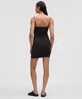 Wundermost Ultra-Soft Nulu Ruched Spaghetti-Strap Dress | Women's Dresses