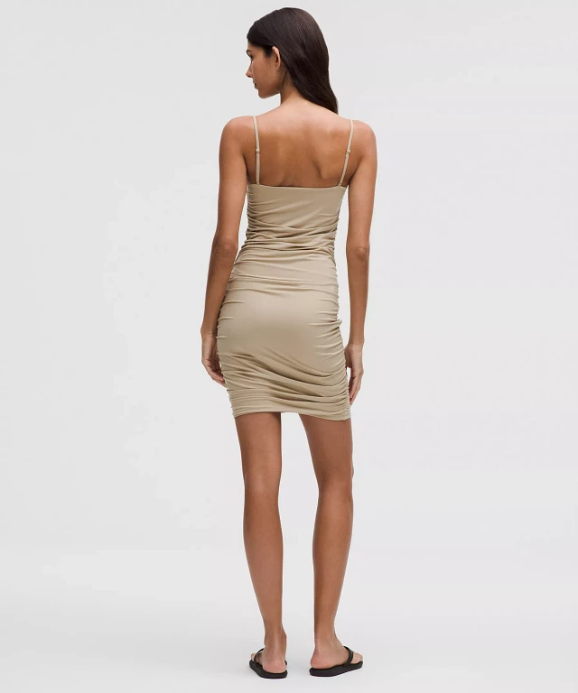 wundermost ultra soft nulu spaghetti strap maxi dress Lululemon athletica Wundermost Ultra-Soft Nulu Ruched Spaghetti-Strap Dress  | Women's Dresses