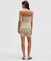 Wundermost Ultra-Soft Nulu Ruched Spaghetti-Strap Dress | Women's Dresses