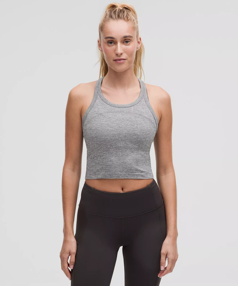 Swiftly Tech Cropped Racerback Tank Top 2.0 | Women's Sleeveless & Tops