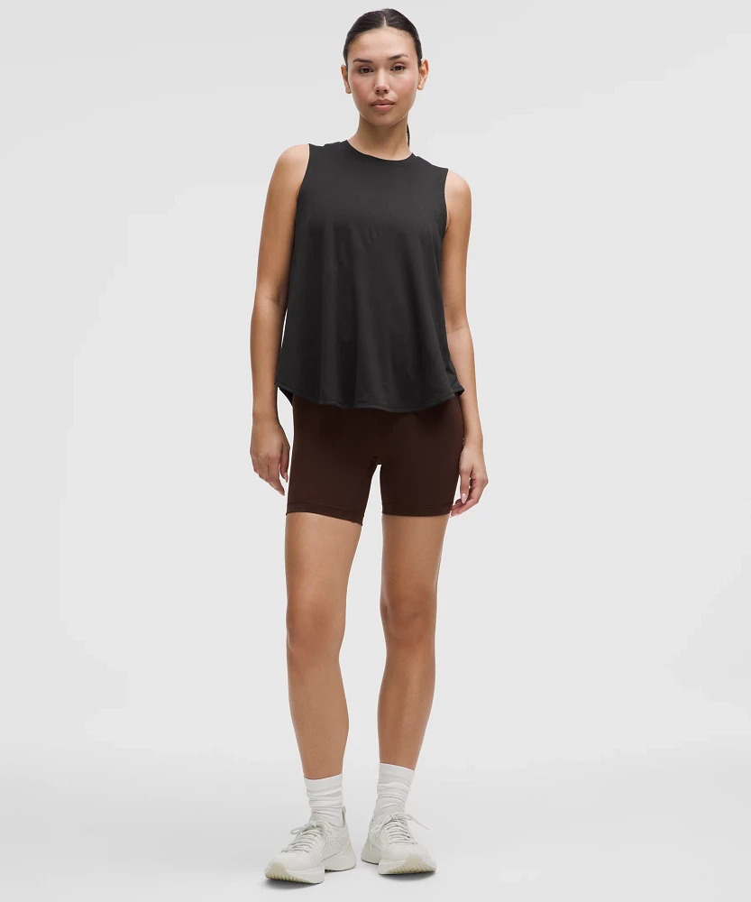 Lightweight Split-Back Training Tank Top | Women's Sleeveless & Tops