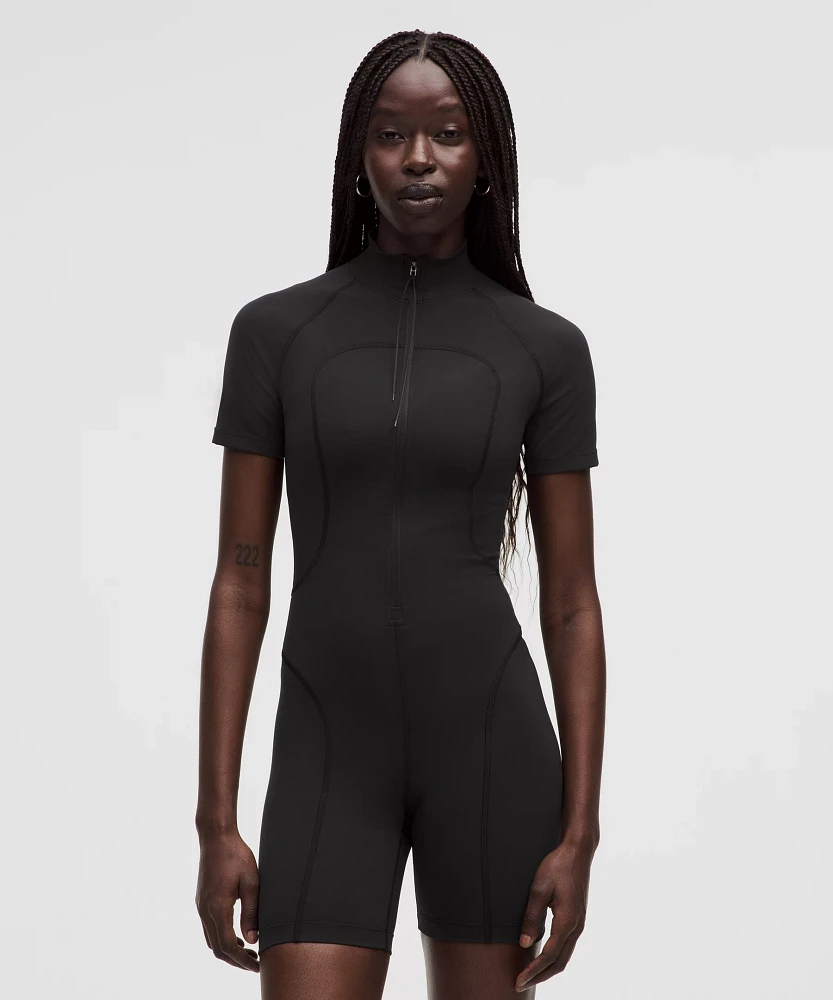 Everlux Front-Zip Bodysuit 6" *SLNSH Collection | Women's Bodysuits