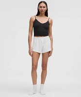 Cotton Pointelle Cropped Cami Tank Top | Women's Sleeveless & Tops