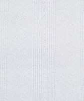 Cotton Pointelle Cropped Cami Tank Top | Women's Sleeveless & Tops