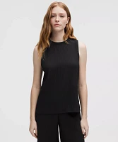 Pleated Stretch Tank Top | Women's Sleeveless & Tops
