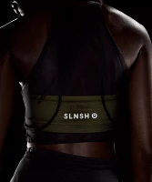 Mesh Cross-Front Cropped Tank Top B/C Cup *SLNSH Collection | Women's Sleeveless & Tops