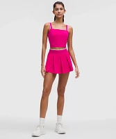 Square-Neck Cropped Tennis Tank Top* Medium Support, B/C Cup | Women's Sleeveless & Tops