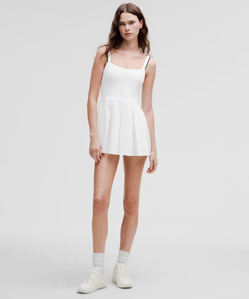 Box-Pleat Short-Lined Tennis Dress | Women's Dresses