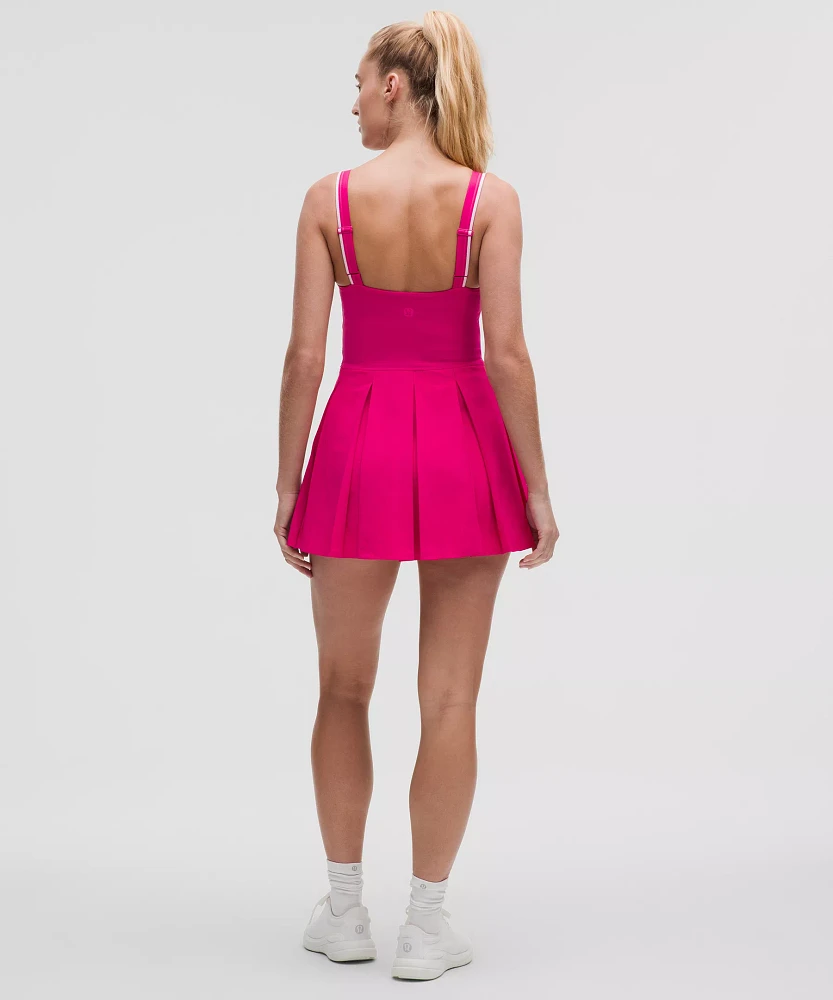 Box-Pleat Short-Lined Tennis Dress | Women's Dresses