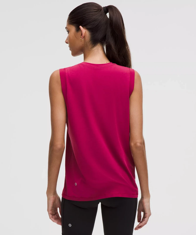 Jersey Training Muscle Tank Top Long *Wordmark | Women's Sleeveless & Tops