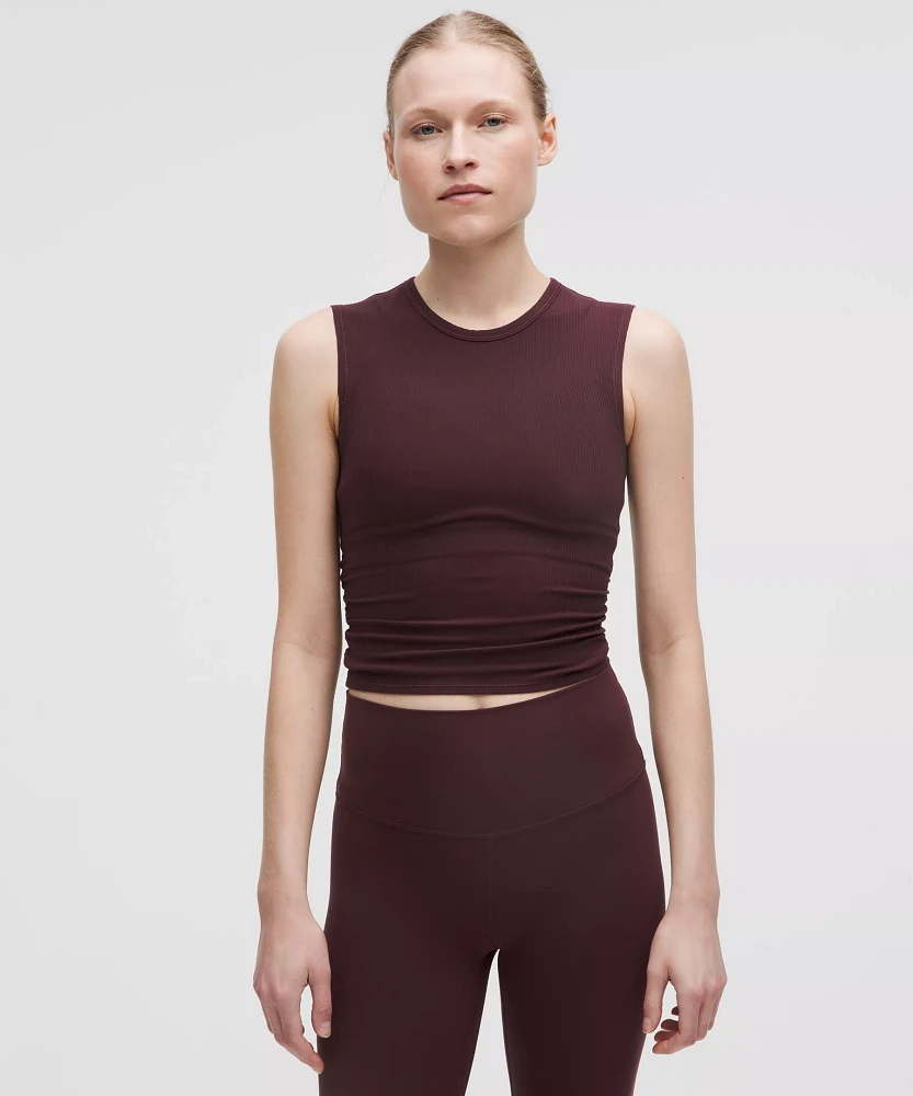 All It Takes Back-Twist Ribbed Tank Top | Women's Sleeveless & Tops