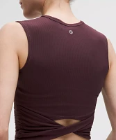 All It Takes Back-Twist Ribbed Tank Top | Women's Sleeveless & Tops