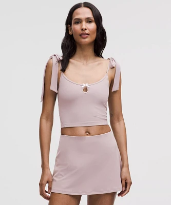 Nulu Bow-Detail Tank Top *Set of the Month: Balletcore | Women's Sleeveless & Tops