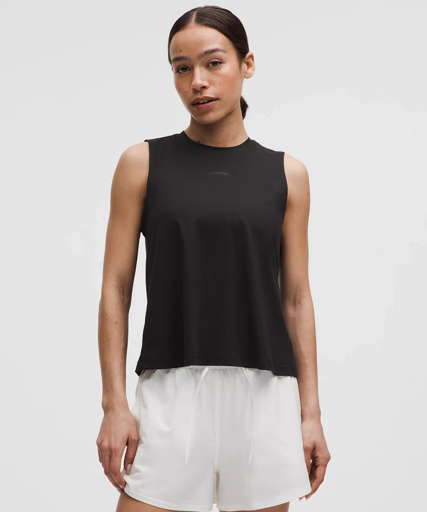 Pace Crush Cross-Back Graphic Tank Top | Women's Sleeveless & Tops