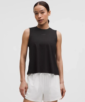 Pace Crush Cross-Back Graphic Tank Top | Women's Sleeveless & Tops