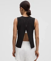 Pace Crush Cross-Back Graphic Tank Top | Women's Sleeveless & Tops