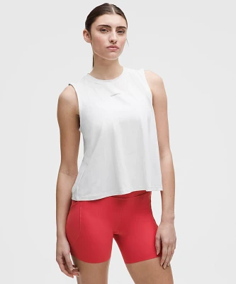 Pace Crush Cross-Back Graphic Tank Top | Women's Sleeveless & Tops