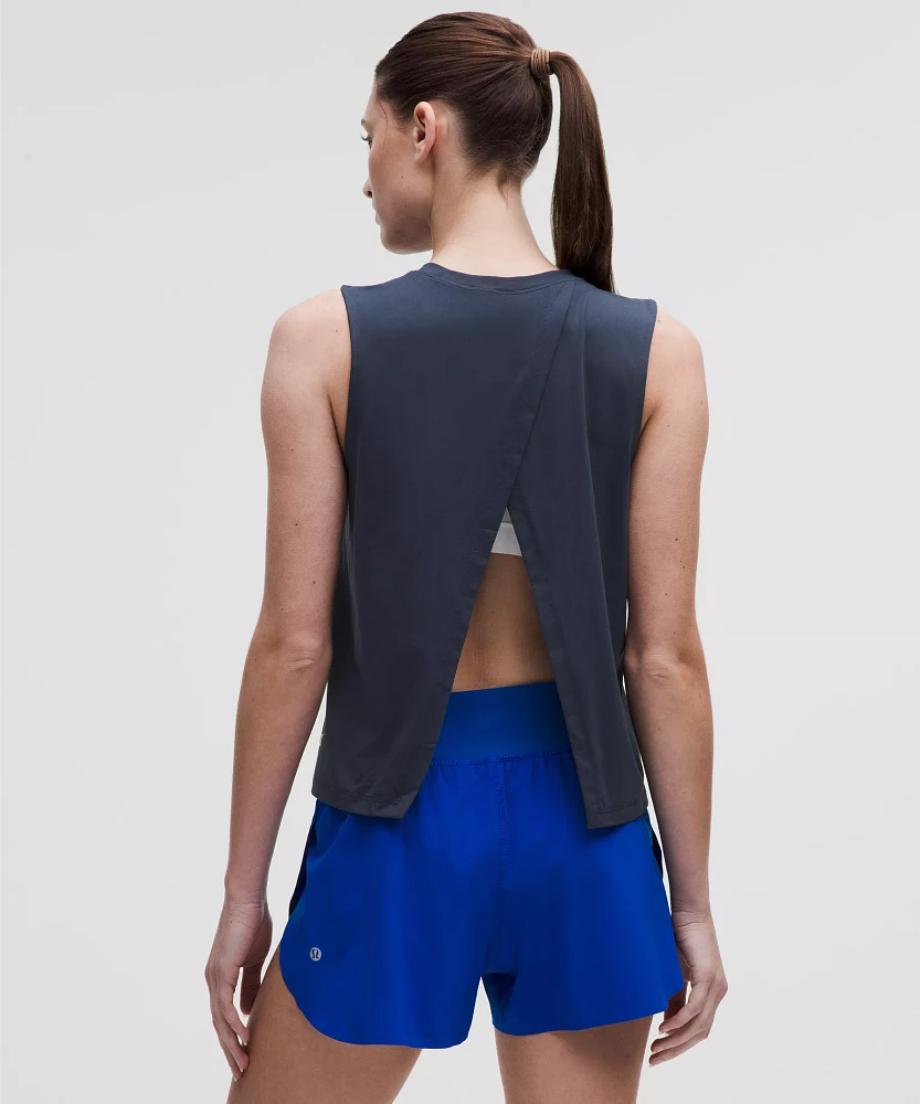 Pace Crush Cross-Back Graphic Tank Top | Women's Sleeveless & Tops