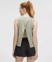 Pace Crush Cross-Back Graphic Tank Top | Women's Sleeveless & Tops