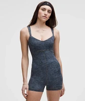 Everlux Denim-Print Onesie 3" *Set of the Month: Denim Dreams | Women's One Pieces