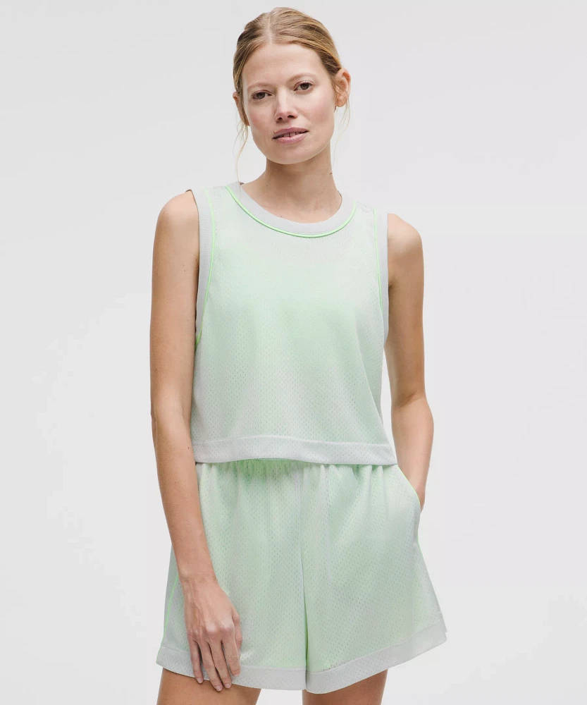 Double-Layered Mesh Reversible Tank Top | Women's Sleeveless & Tops