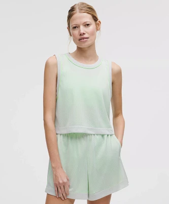 Double-Layered Mesh Reversible Tank Top | Women's Sleeveless & Tops